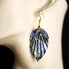 Leaf Earrings Tezome Yuzen / Orecchini a foglia Tezome Yuzen - Image 2