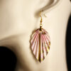 Leaf Earrings Tezome Yuzen / Orecchini a foglia Tezome Yuzen - Image 2
