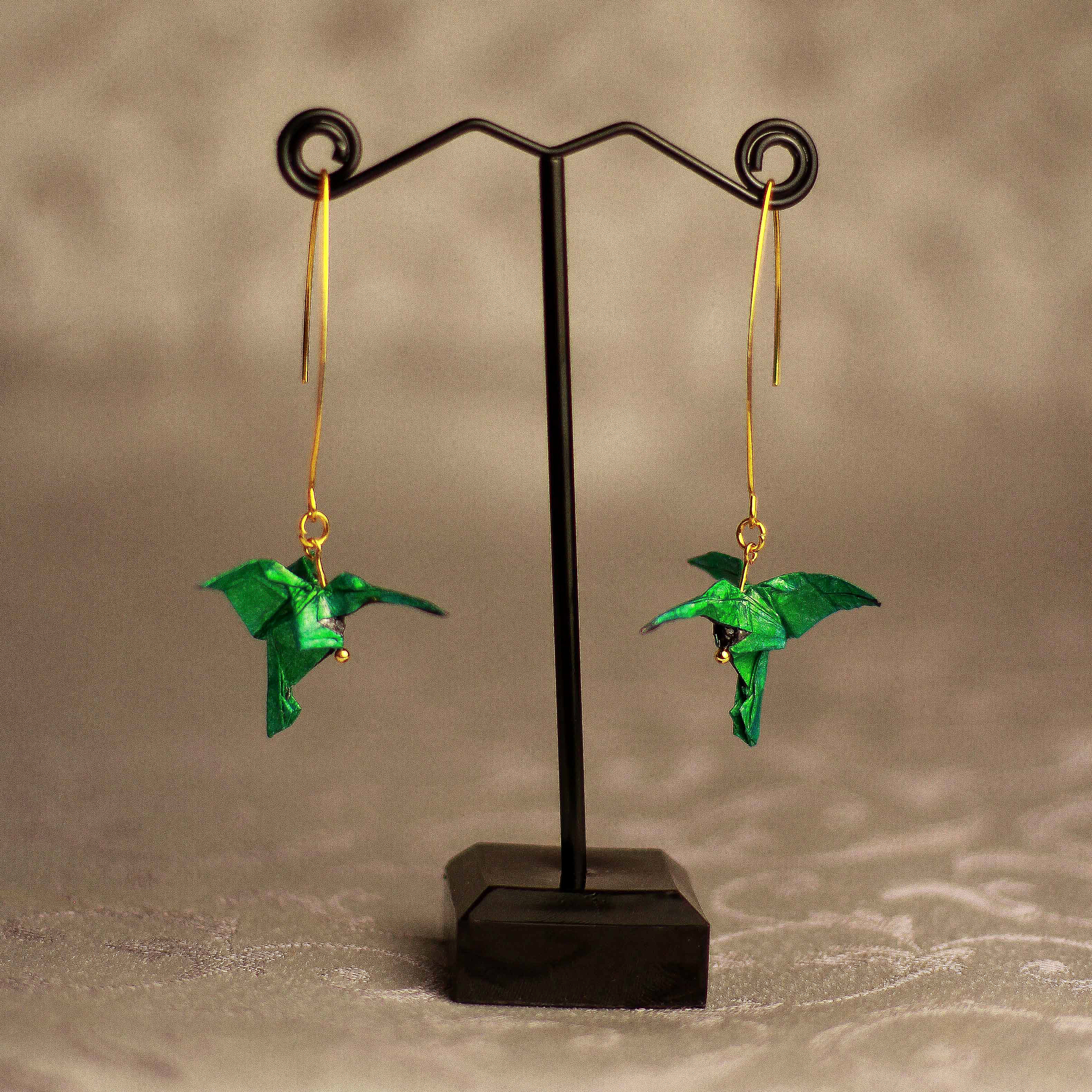 Hummingbirds Earrings / Oricchini Colibrì