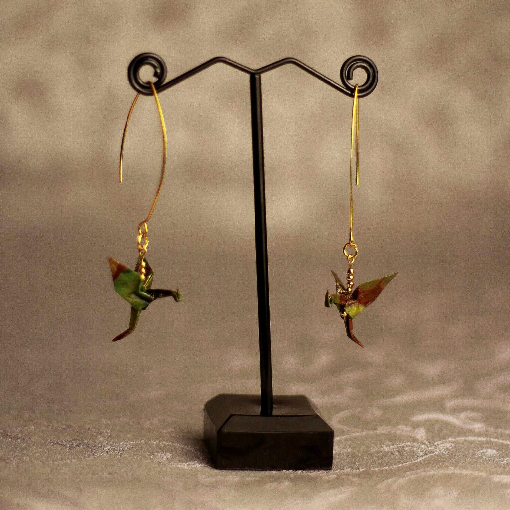 Flying Dragon Earrings / Orecchini Drago Volante